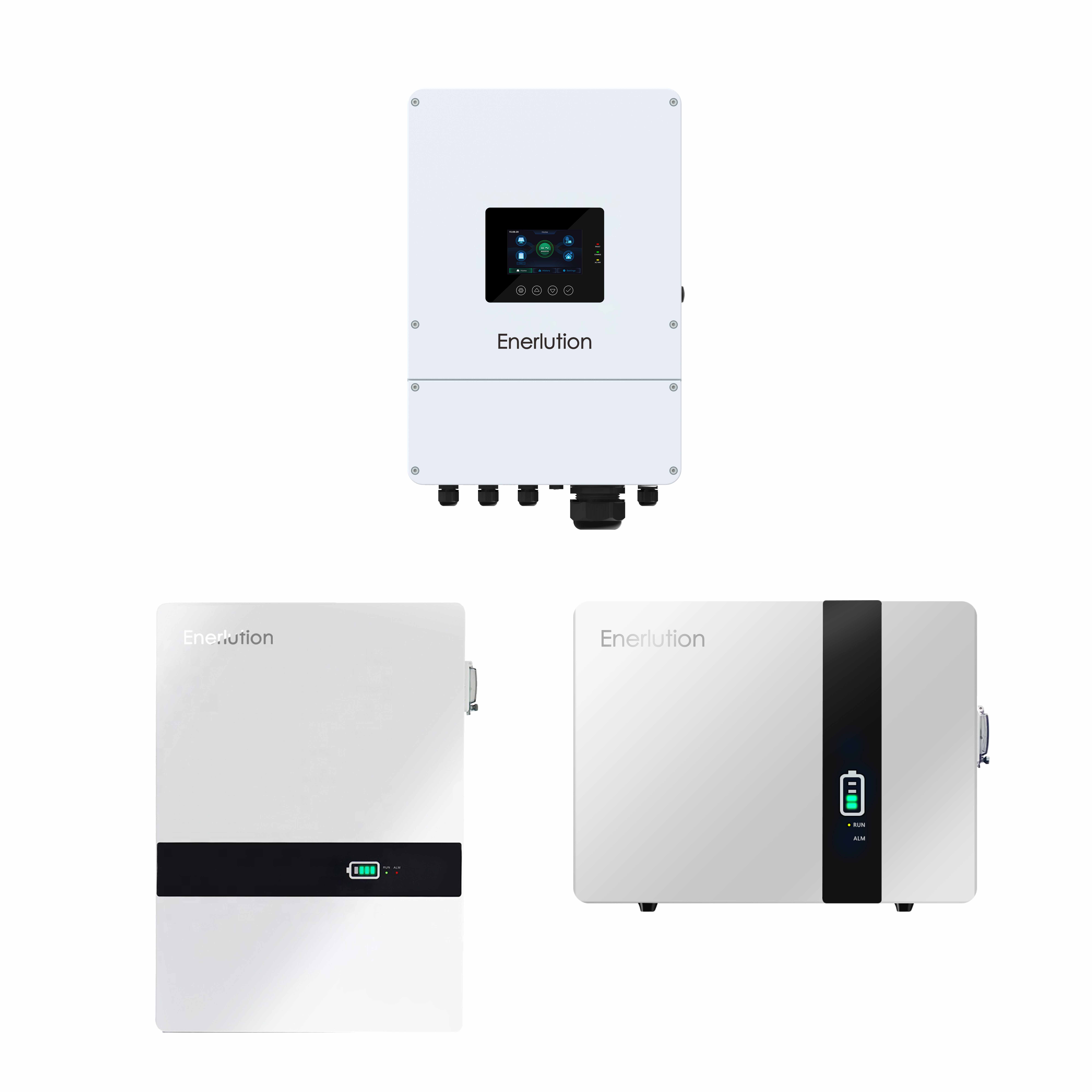 Low Voltage Single Phase Inverter+LFPWall-5K-10K